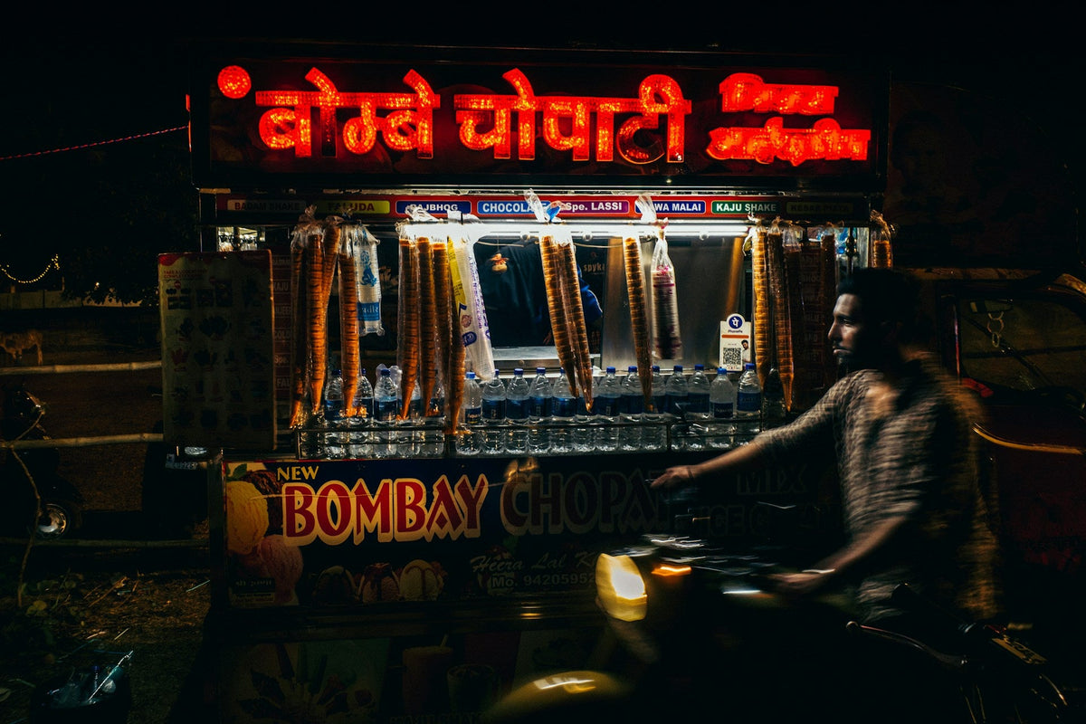 Store showing devanagari words easily mispronounced