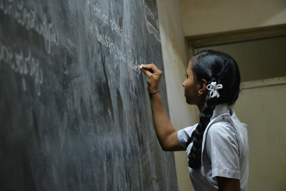 Devanagari script written neatly