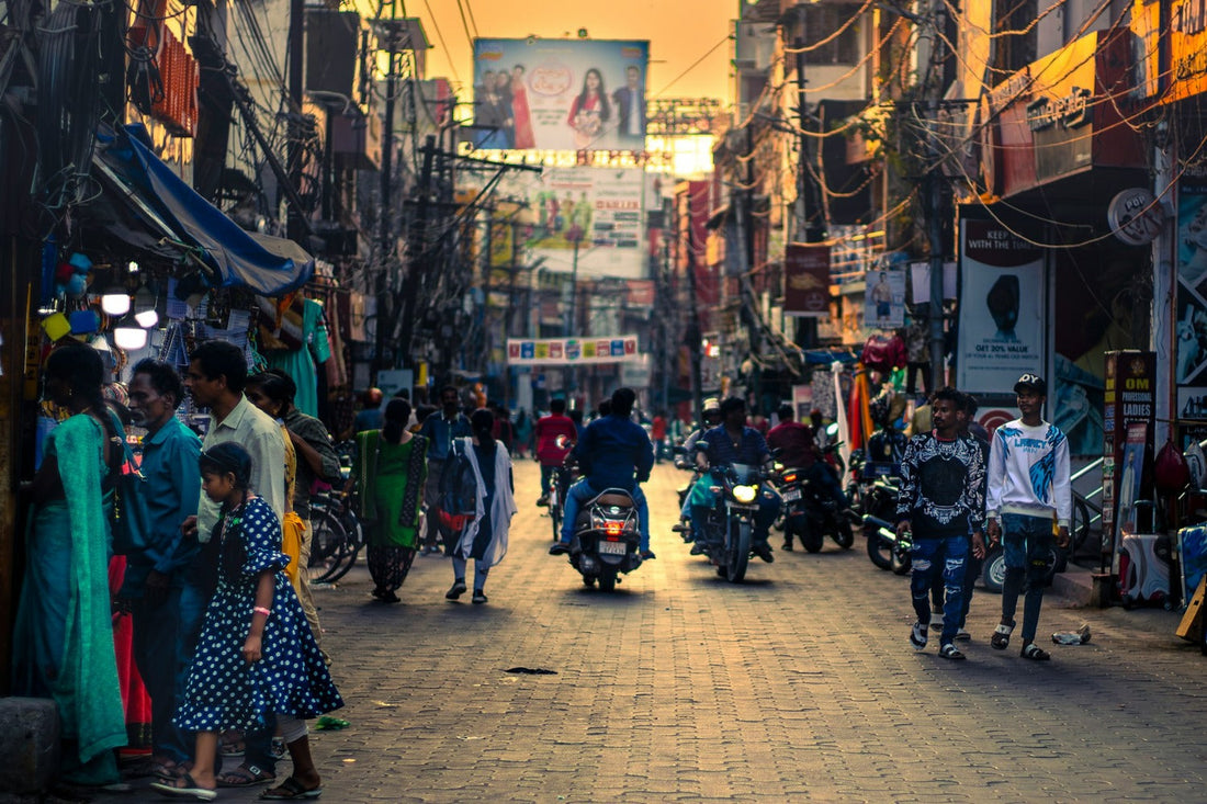 Indian street show basic hindi words