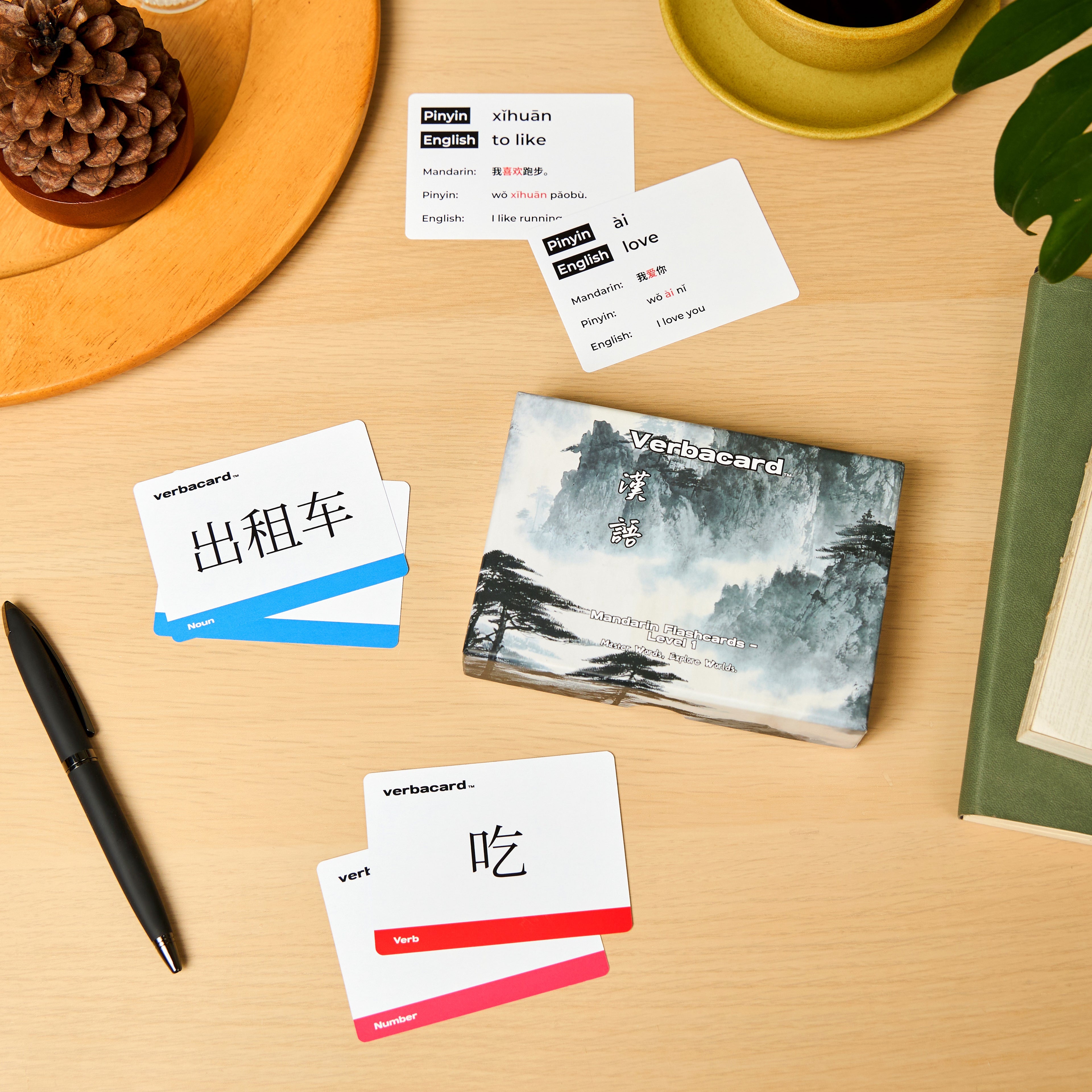 Chinese Mandarin Vocabulary for HSK 1 Flashcards | 160+ Vocab Cards