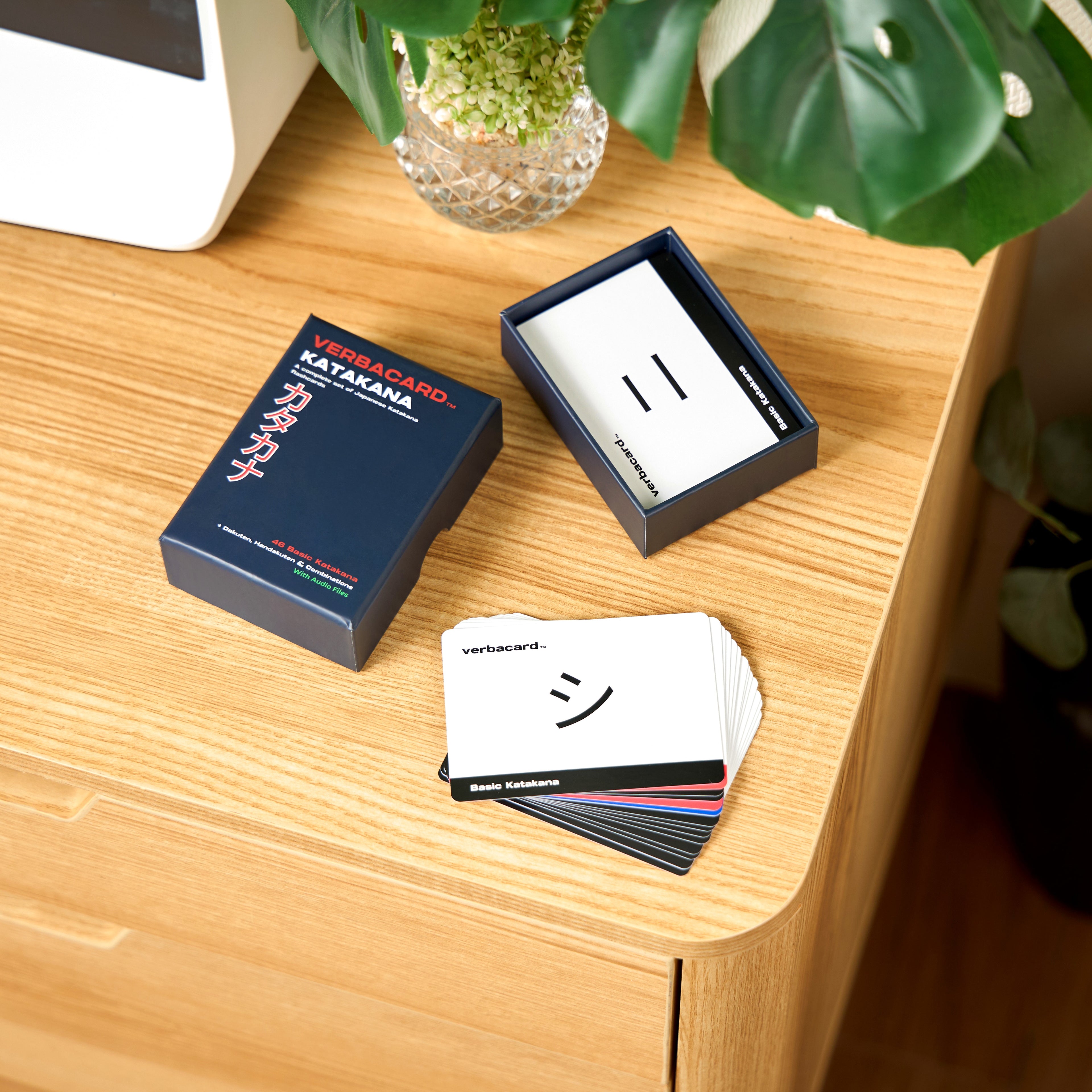 Japanese Katakana Alphabet Flashcards