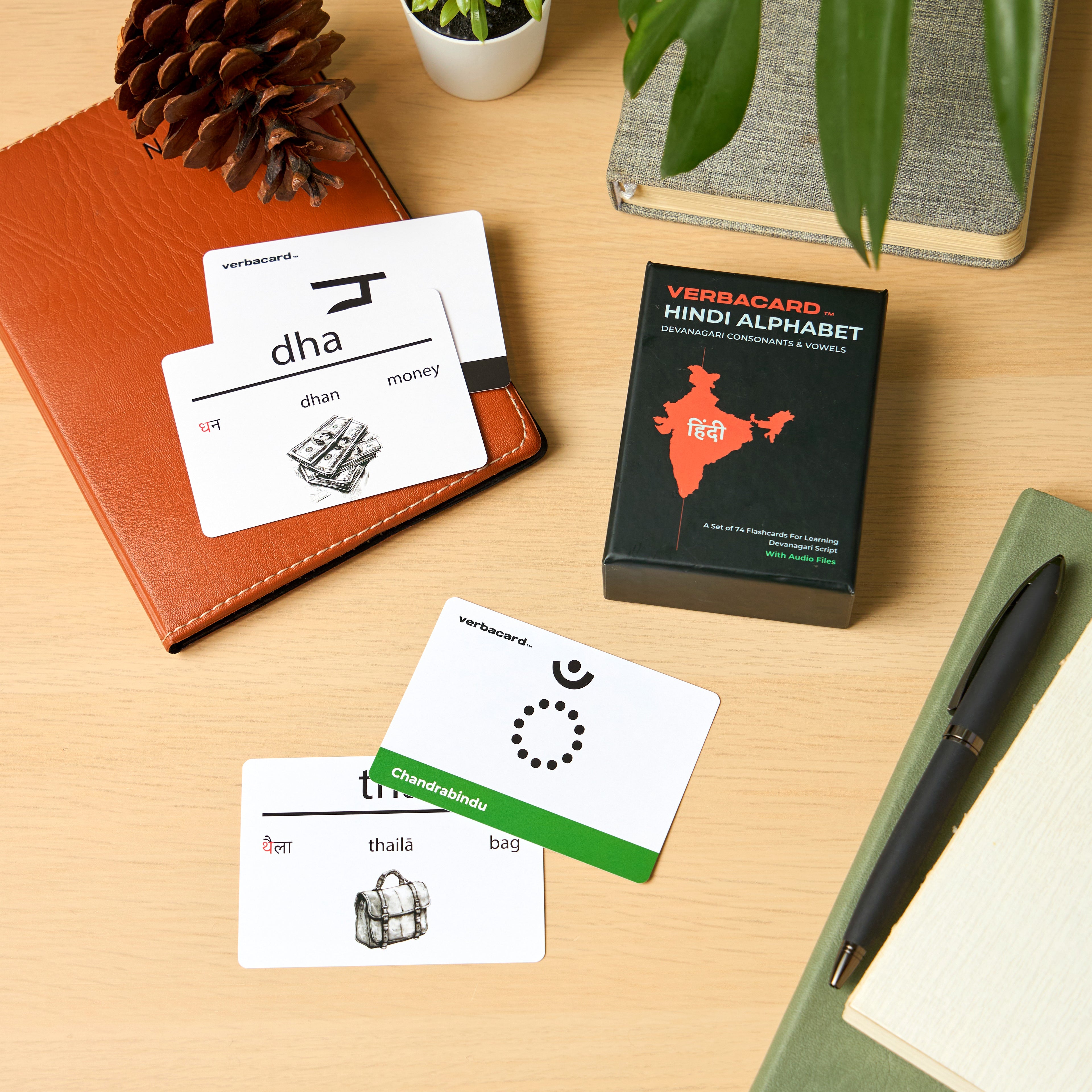 Hindi Devanagari Script - Hindi Alphabet Flashcards