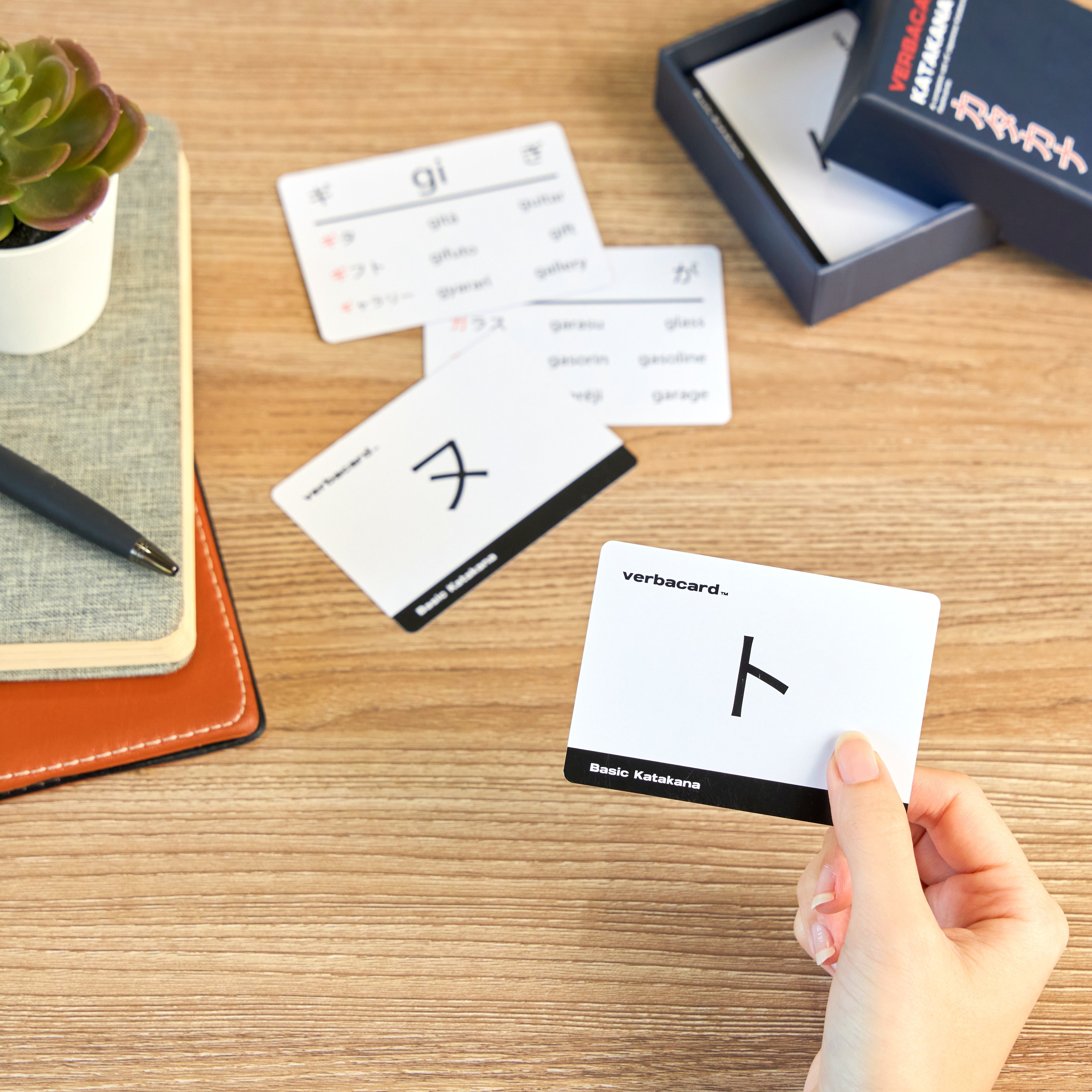 Japanese Katakana Alphabet Flashcards