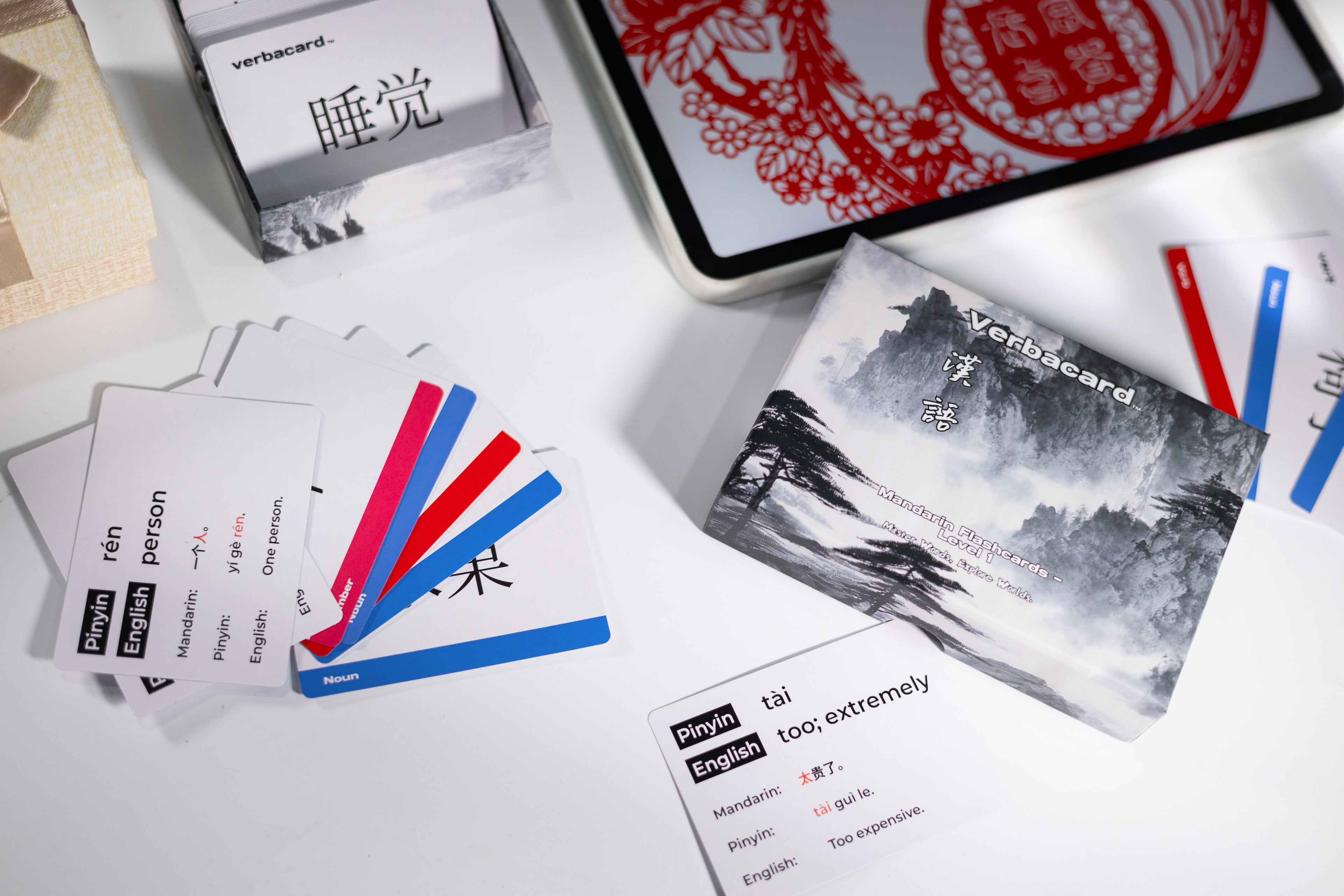 Chinese Mandarin Vocabulary for HSK 1 Flashcards | 160+ Vocab Cards