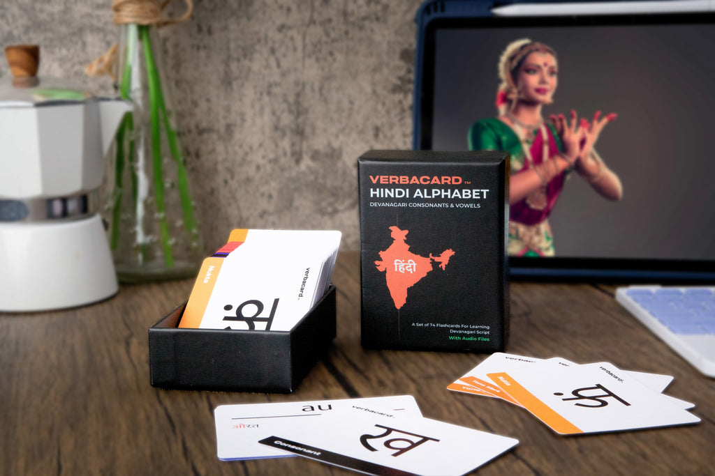 Hindi Devanagari Script - Hindi Alphabet Flashcards