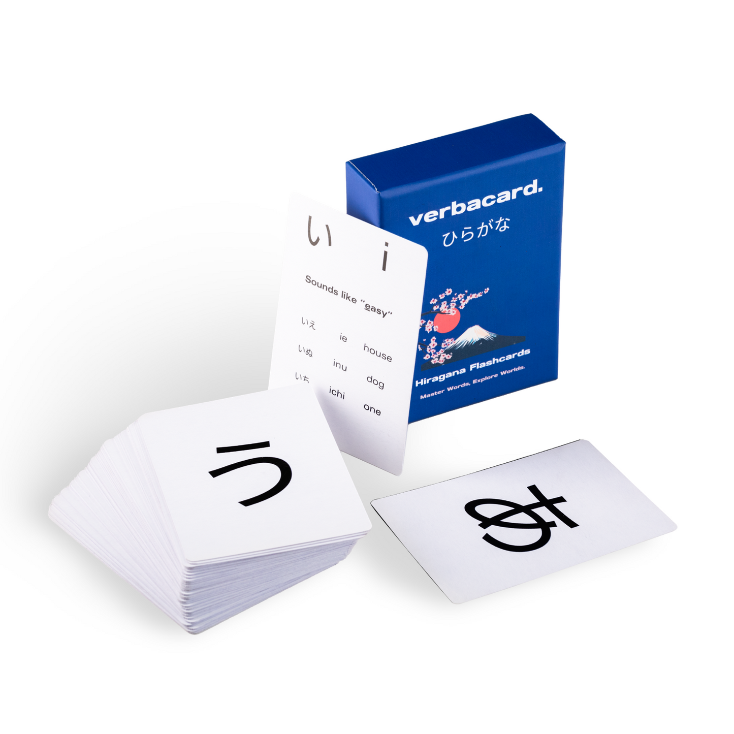 Japanese Hiragana Alphabet Flash Cards