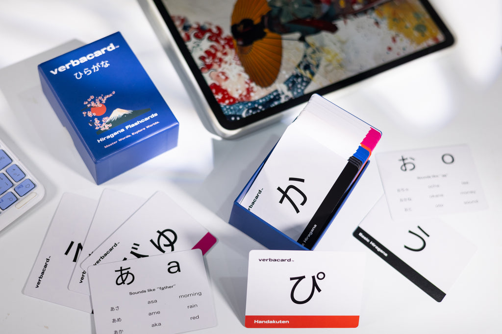 Japanese Hiragana Alphabet Flashcards