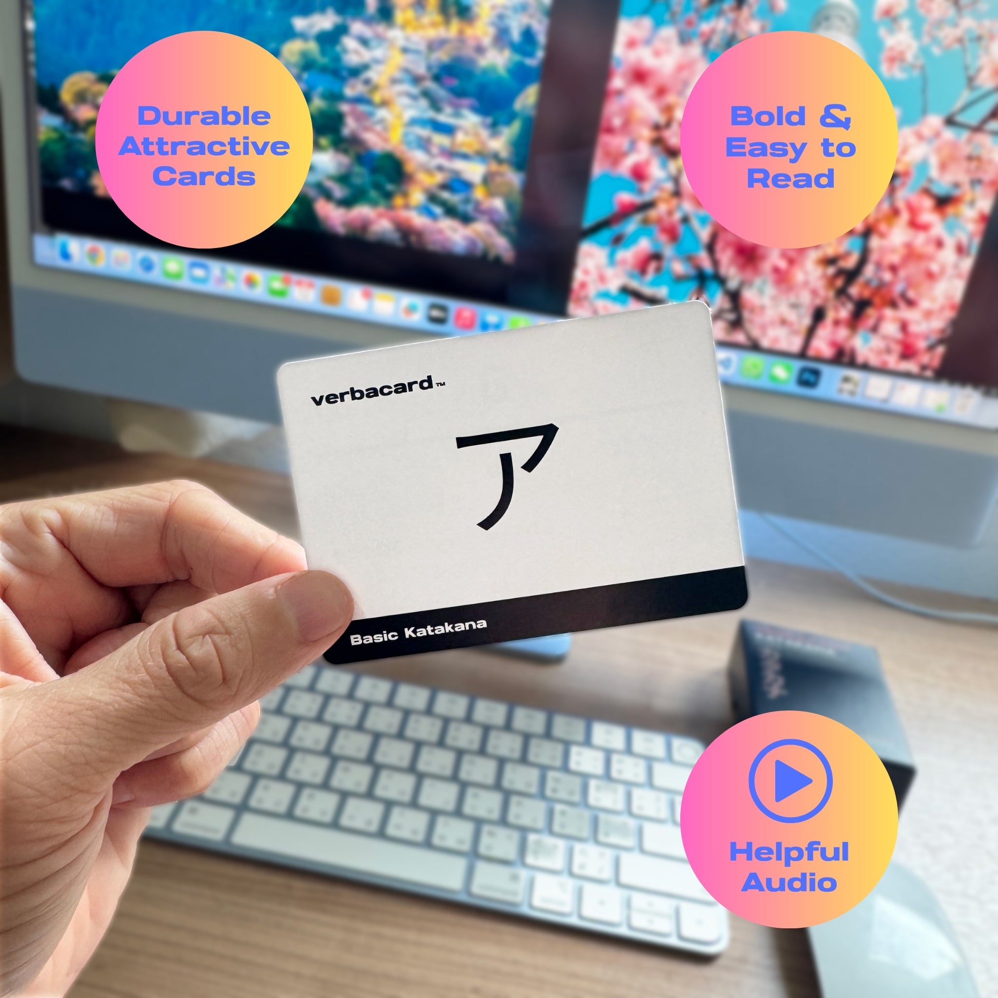 Japanese Katakana Alphabet Flashcards