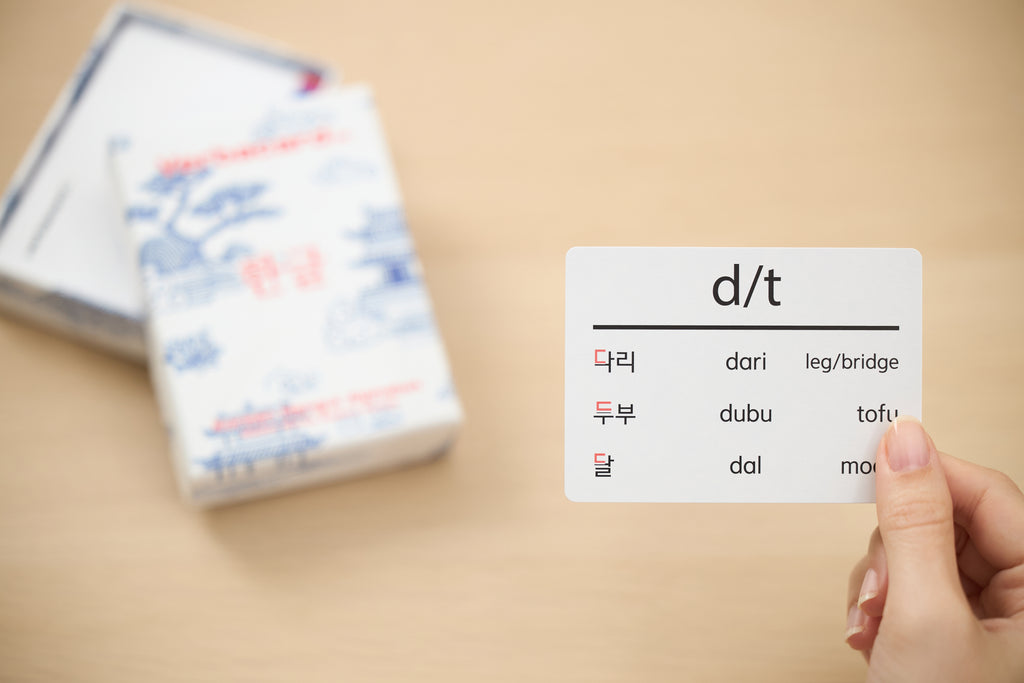 Korean Hangul Flashcards