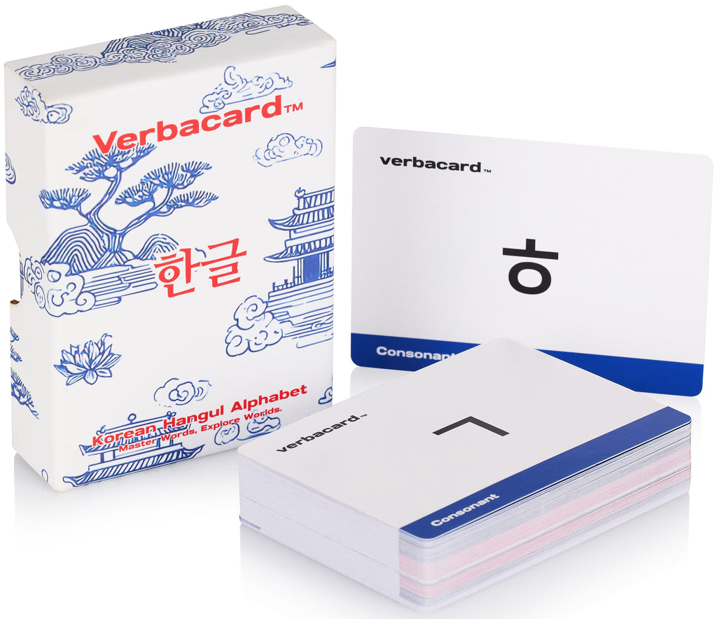 Korean Hangul Flashcards – Alphabet & Beginner Phrases